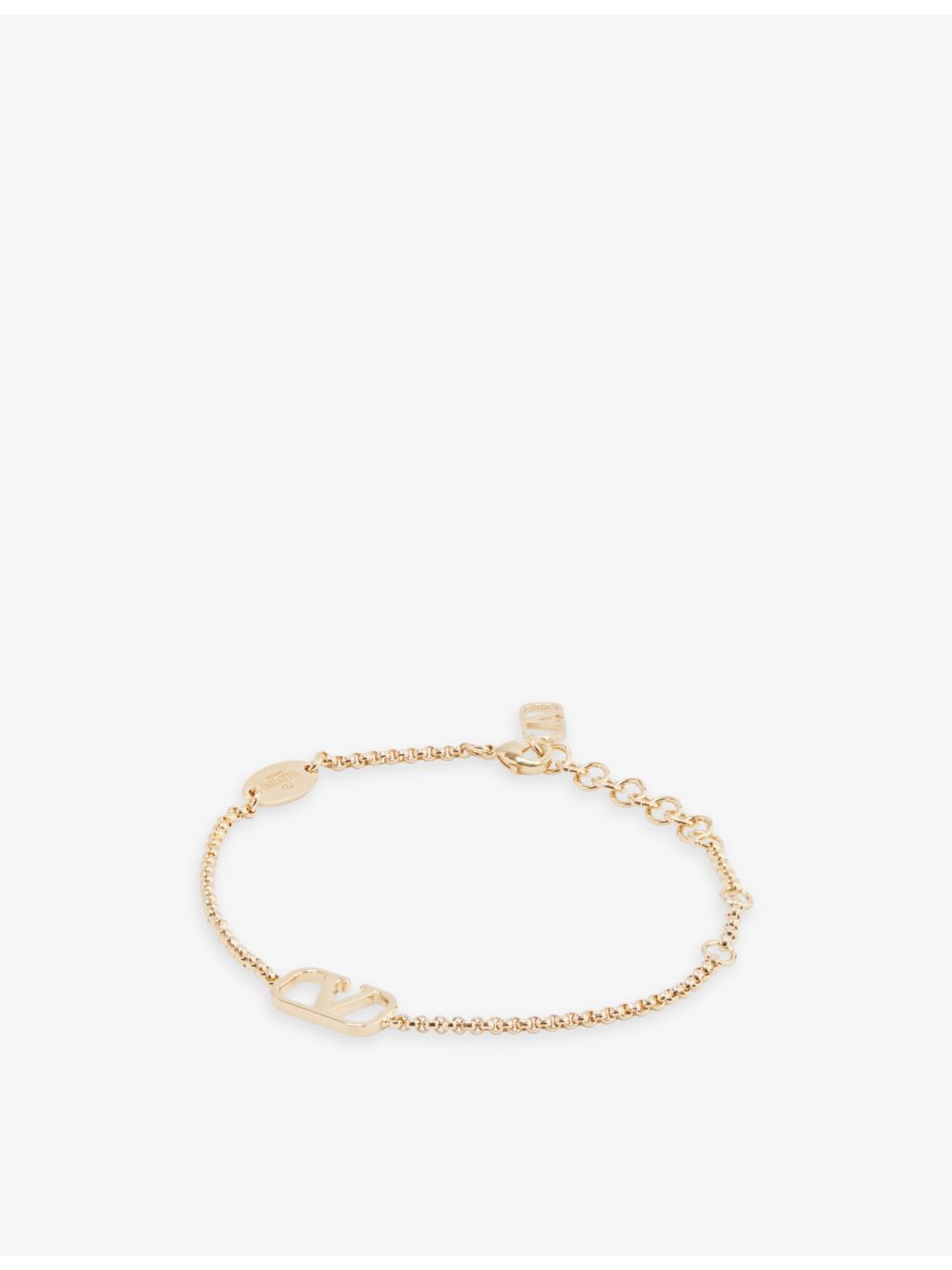 Valentino Garavani gold-plated chain bracelet, UK version