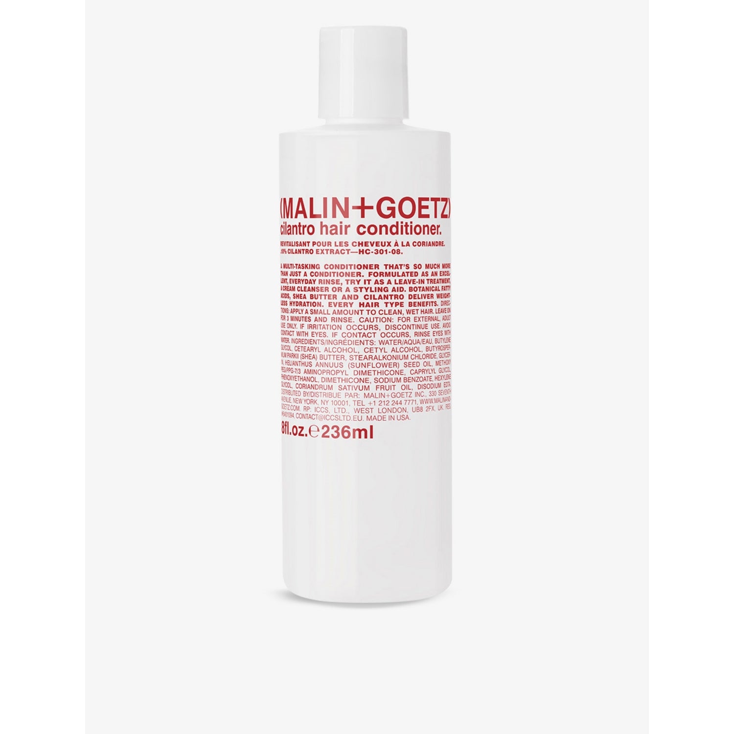 MALIN+GOETZ Cilantro hair conditioner 236ml, British product