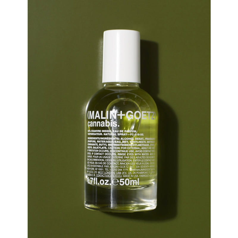MALIN+GOETZ Cannabis eau de parfum 50ml, UK version