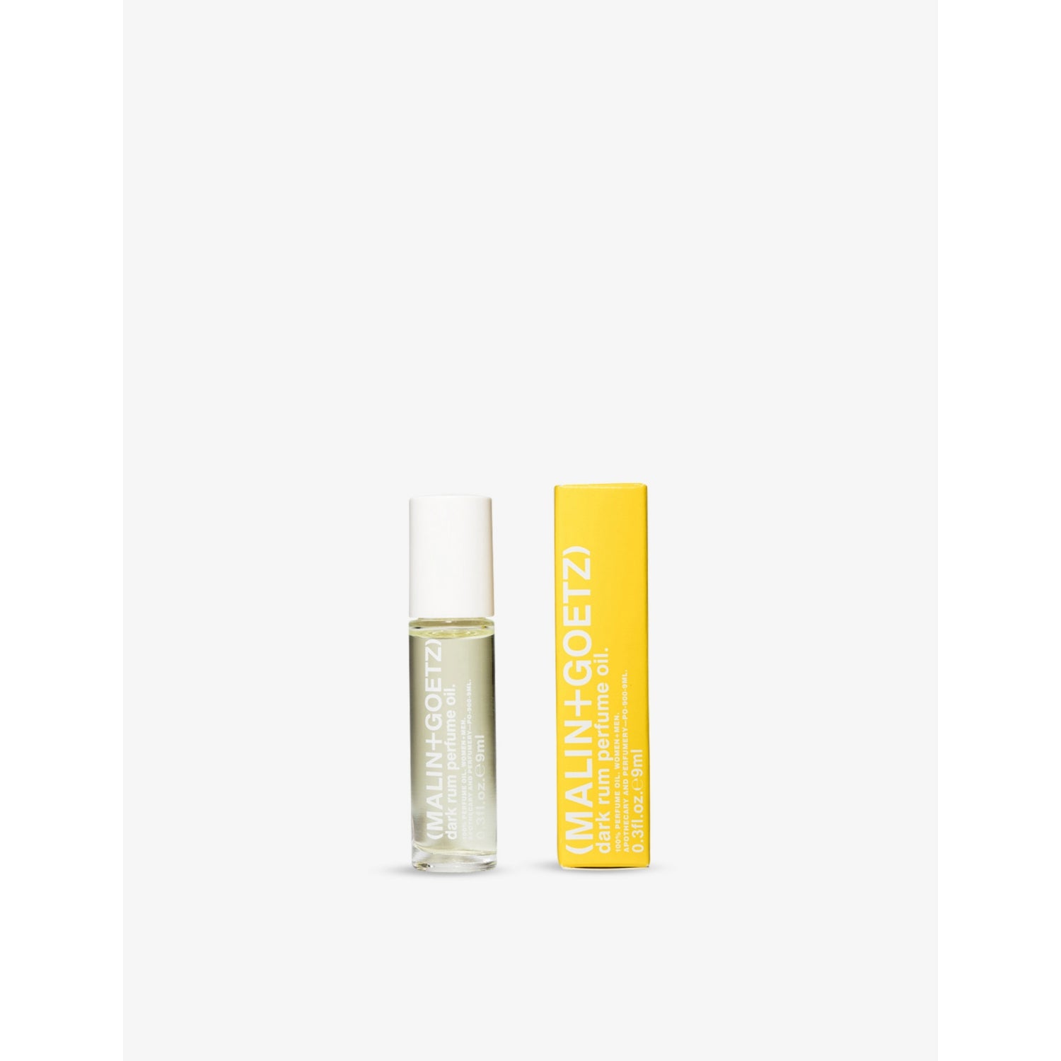 MALIN+GOETZ Dark Rum perfume oil 9ml, imported from the UK