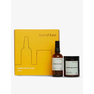 selfridges Earl of East Jardin De La Lune Candle and Home Mist Gift Set- Buy online at McGrocer
