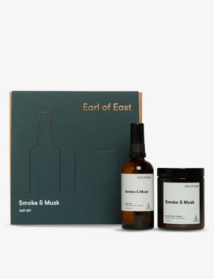 Earl of East Smoke and Musk 170ml candle 100ml mist, UK version