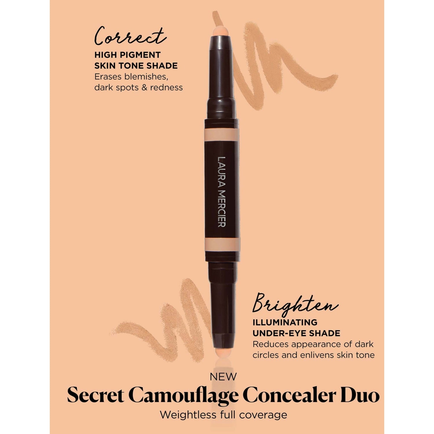 Laura Mercier Secret Camouflage concealer duo 1g, imported from the UK