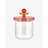 Alessi Twergy hermetic glass jar with beech lid - British product
