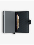 Secrid Miniwallet Optical cardholder in leather and aluminium, UK version