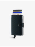 Secrid Miniwallet Optical cardholder in leather and aluminium, UK version