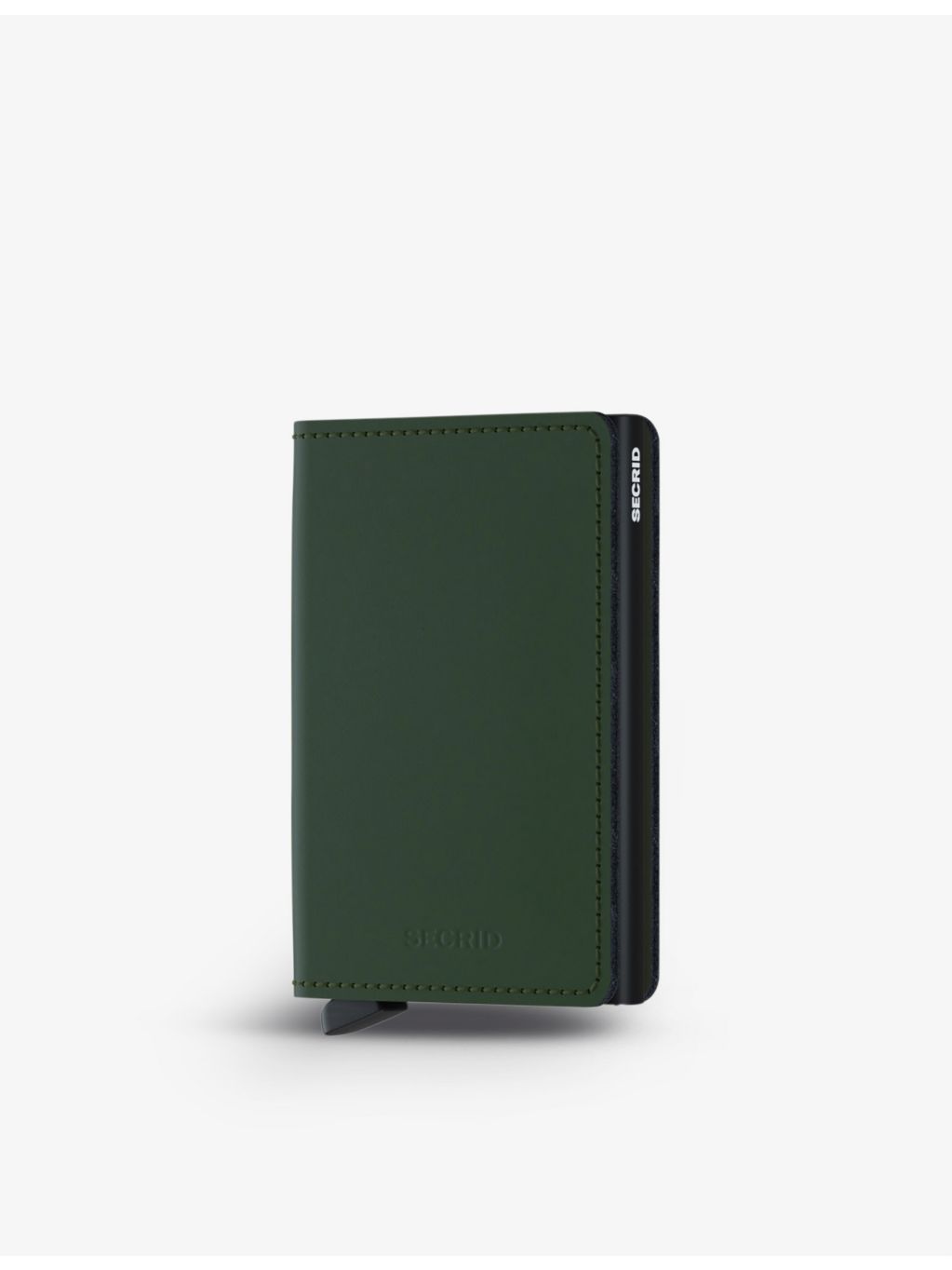 Secrid Orginal Miniwallet logo-embossed leather wallet, UK version