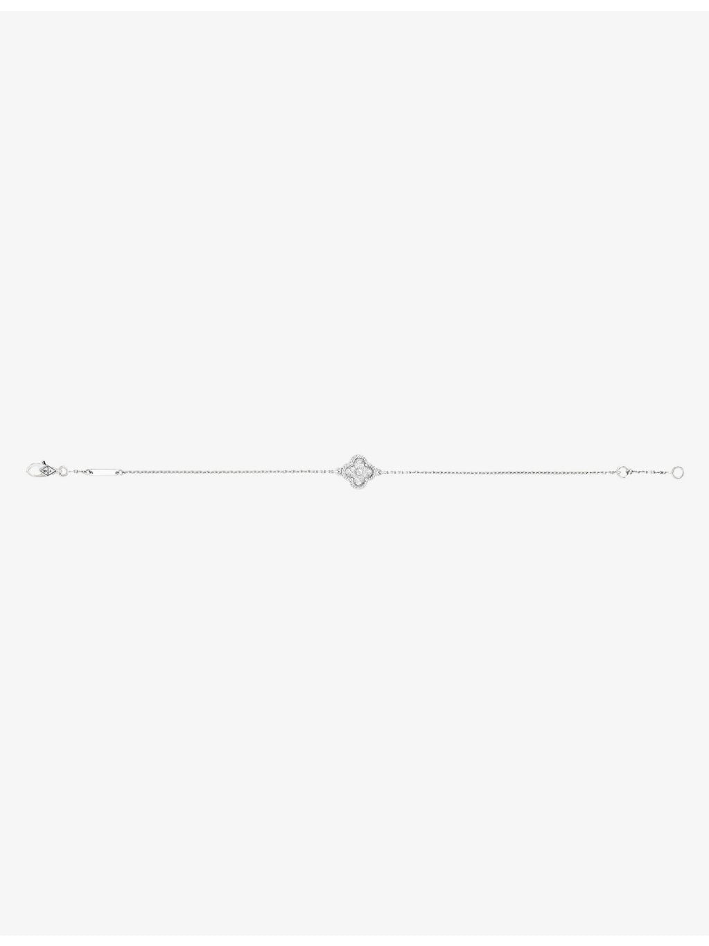 Van Cleef & Arpels Sweet Alhambra diamond bracelet 0.08ct (British brand)