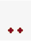 Van Cleef & Arpels Alhambra stud earrings 1.5cm, imported from the UK