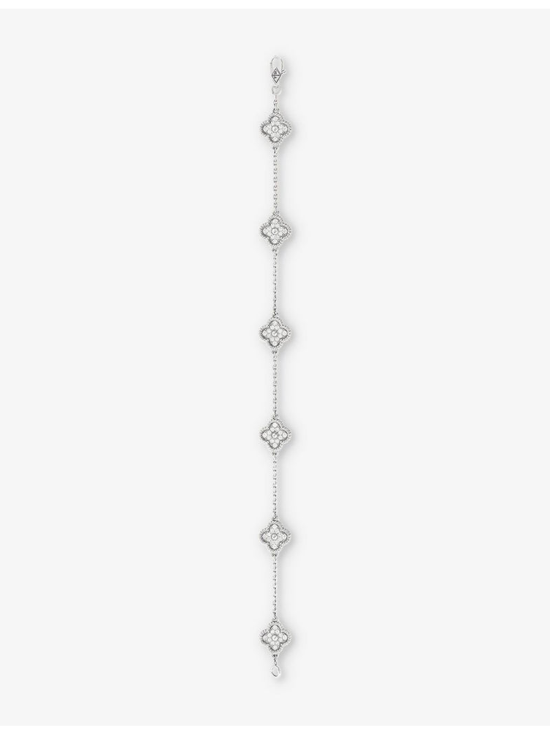 Van Cleef Arpels Sweet Alhambra diamond bracelet 0.48ct, imported from the UK