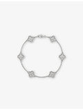 Van Cleef Arpels Sweet Alhambra diamond bracelet 0.48ct, imported from the UK