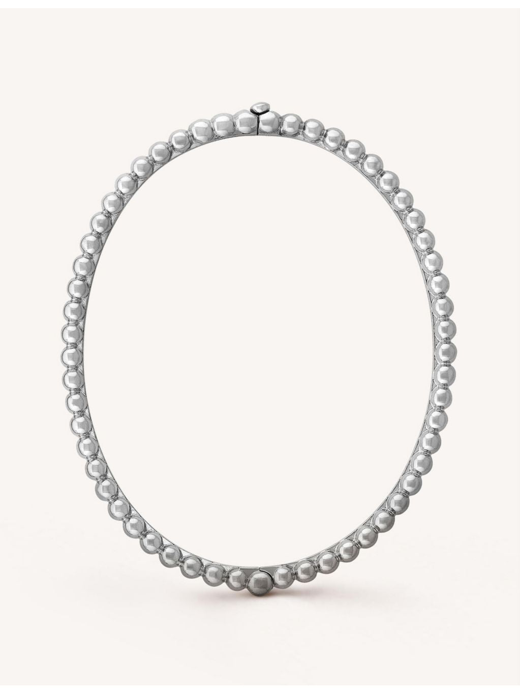 Van Cleef & Arpels Perlee Perles d'Or white-gold bracelet medium, UK version