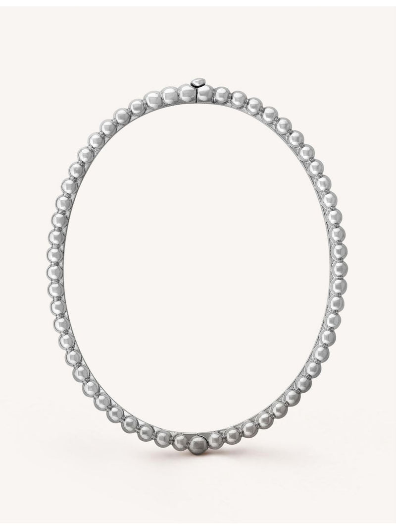 Van Cleef & Arpels Perlee Perles d'Or white-gold bracelet medium, UK version