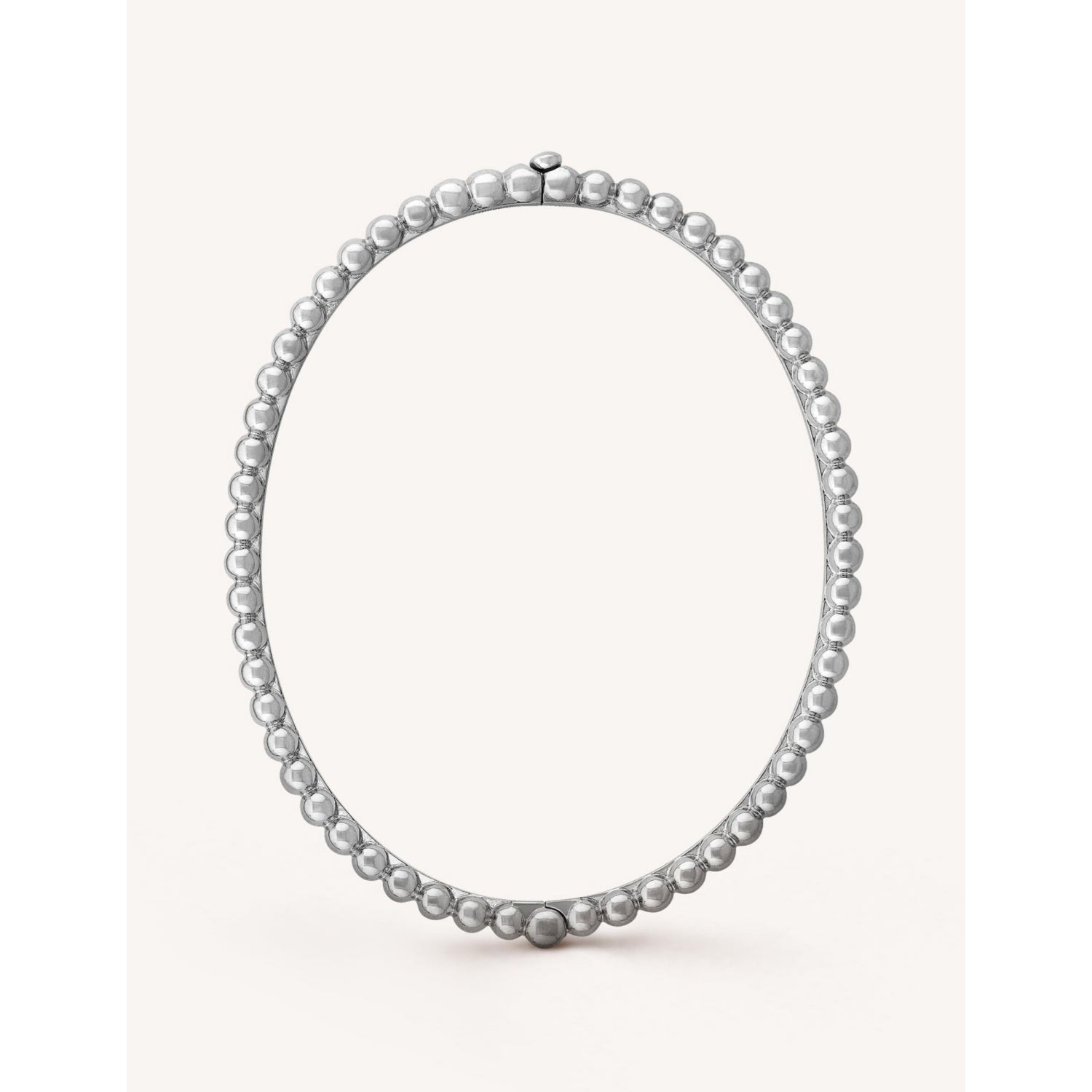 Van Cleef & Arpels Perlee Perles d'Or white-gold bracelet medium, UK version