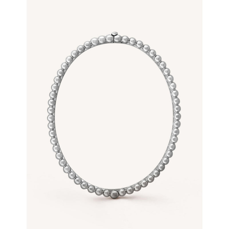 Van Cleef & Arpels Perlee Perles d'Or white-gold bracelet medium, UK version