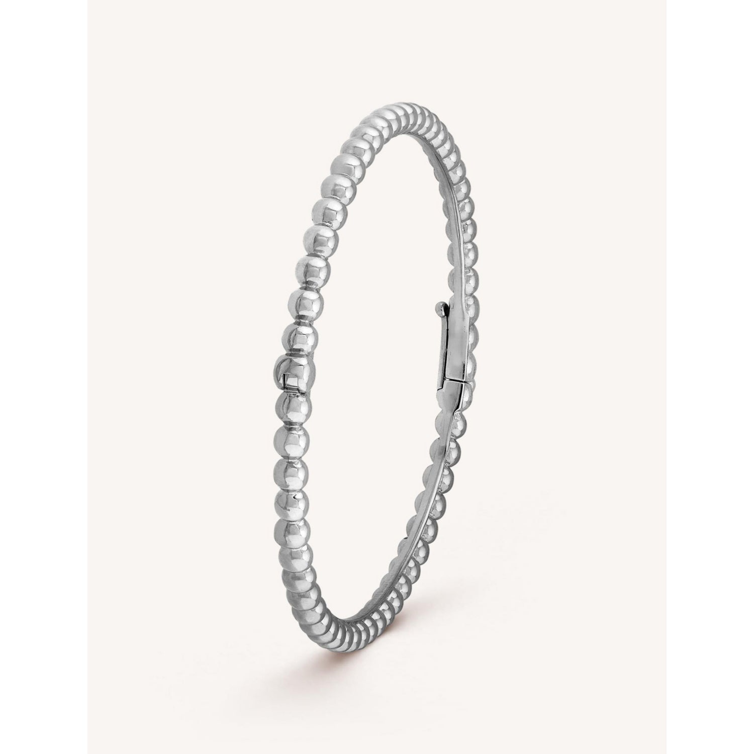 Van Cleef & Arpels Perlee Perles d'Or white-gold bracelet medium, UK version