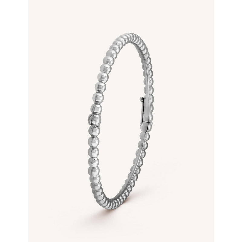 Van Cleef & Arpels Perlee Perles d'Or white-gold bracelet medium, UK version