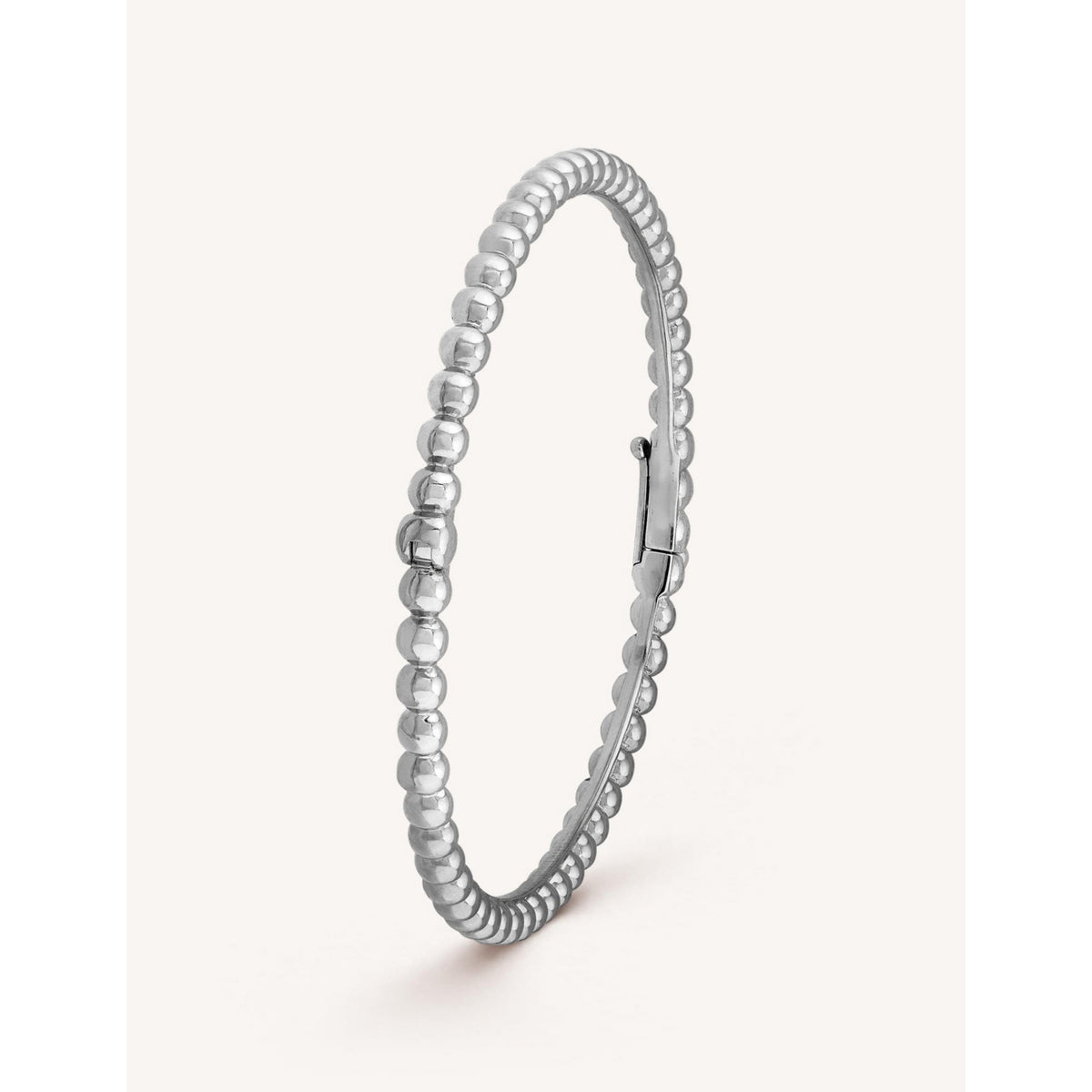 Van Cleef & Arpels Perlee Perles d'Or white-gold bracelet medium, UK version