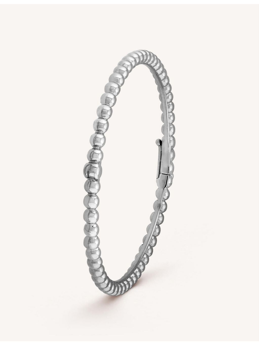 Van Cleef & Arpels Perlee Perles d'Or white-gold bracelet medium, UK version