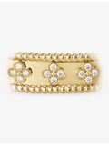 Van Cleef & Arpels medium yellow-gold diamond bracelet, imported from the UK