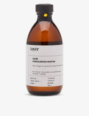 Tayr Sandalwood Martini pre-made cocktail 300ml, imported from the UK