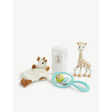 Sophie the Giraffe baby gift set with teether and muslin, UK version