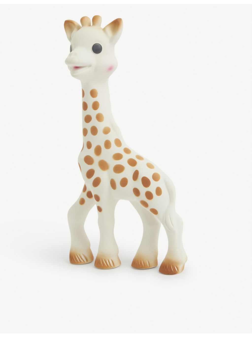 Sophie the Giraffe teether set with giraffe and heart teethers, imported from the UK