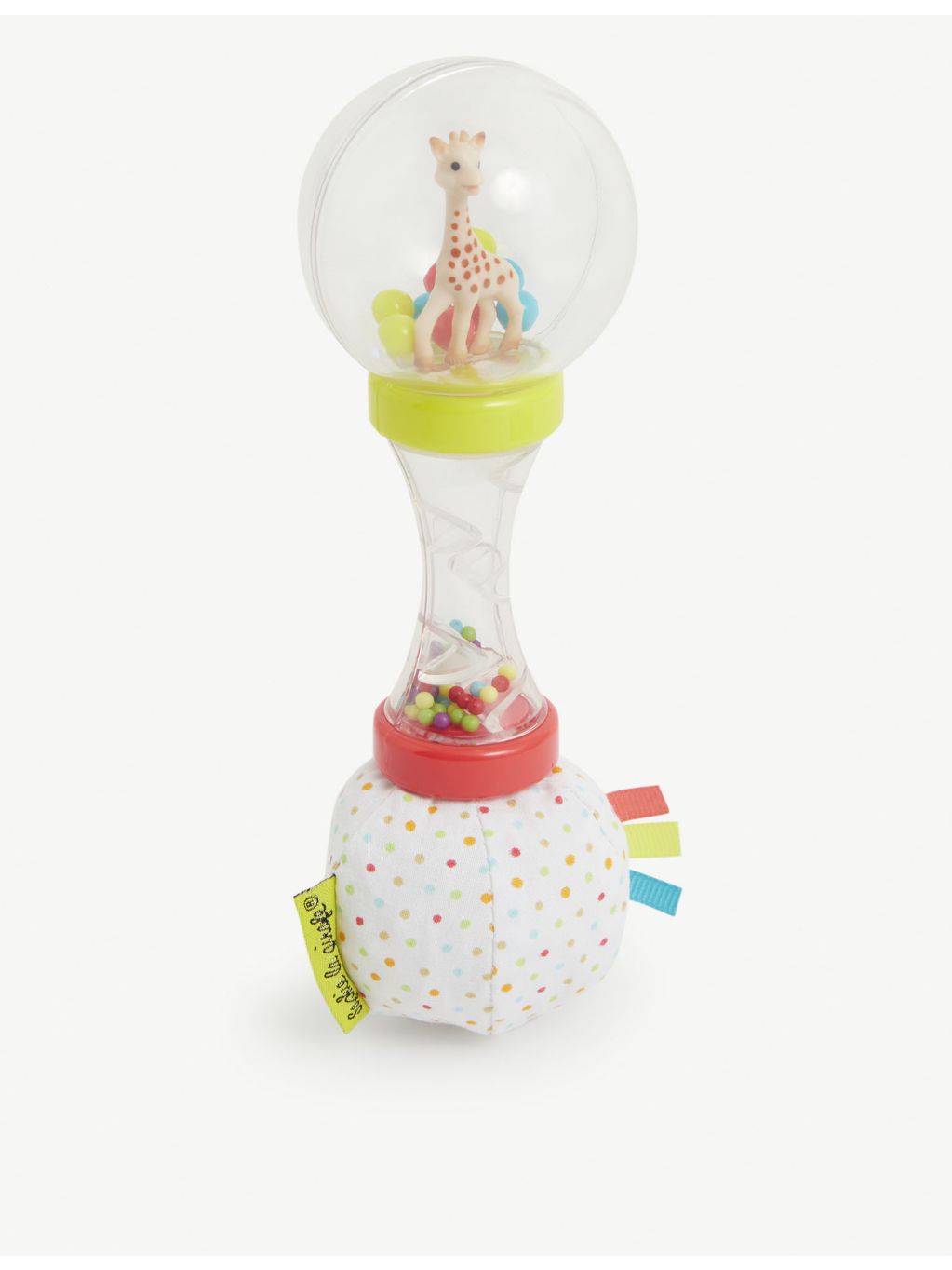 Sophie Giraffe Maracas teether shaker toy set, imported from the UK