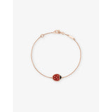 Van Cleef & Arpels Lucky Spring carnelian onyx bracelet 17cm (British brand)