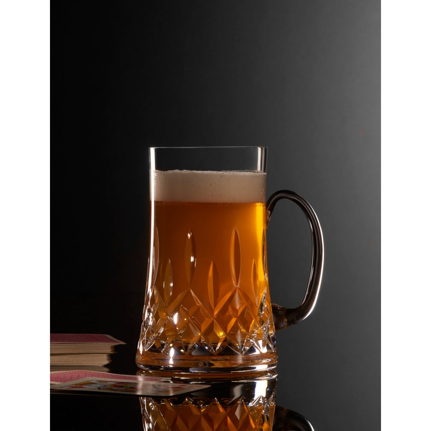 Waterford Lismore crystal beer mug 590ml - British product