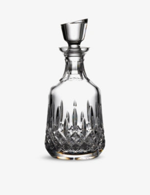 selfridges Waterford Lismore Small Crystal Decanter 458ml- Buy online at McGrocer