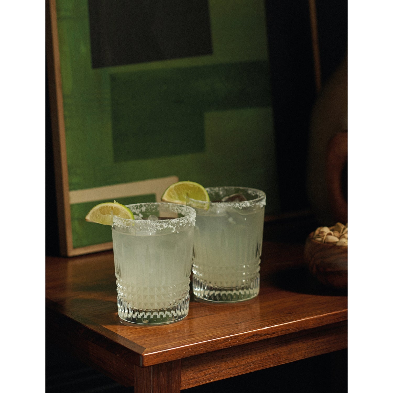 Waterford Lismore Diamond tumbler glasses set of two - British product