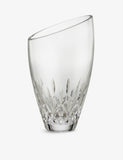 Waterford crystal vase Lismore Essence angled 26cm (British brand)