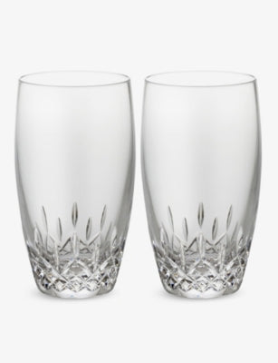 Waterford Lismore Essence crystal highball glasses set of two (British brand)