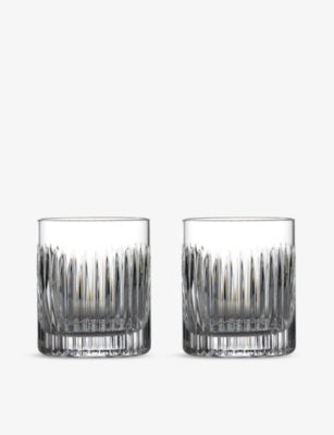 Waterford whiskey glasses set of two 350ml, UK version