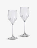 Wedgwood Duchesse crystal wine glasses by Vera Wang set of two (British brand)