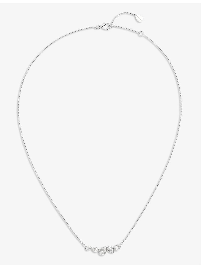 Chaumet 18ct white-gold diamond necklace 0.56ct (British brand)