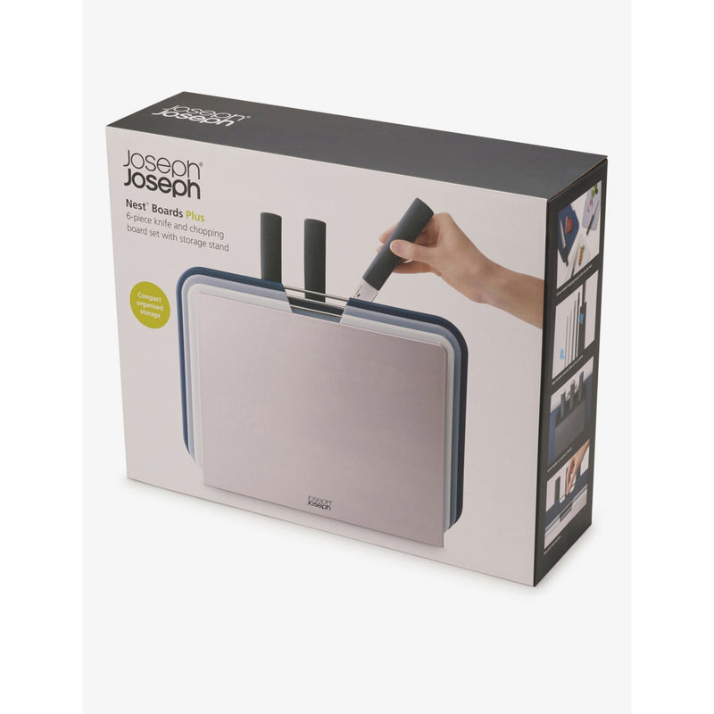 Joseph Joseph Nest Boards Plus 6-piece knife set, imported from the UK