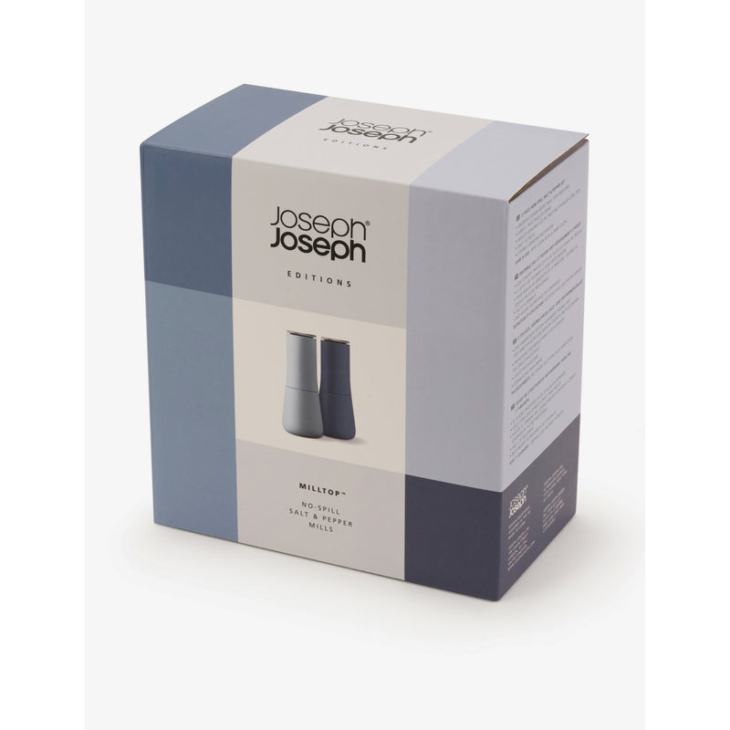 Joseph Joseph salt and pepper mills stainless steel 16.9cm - British product