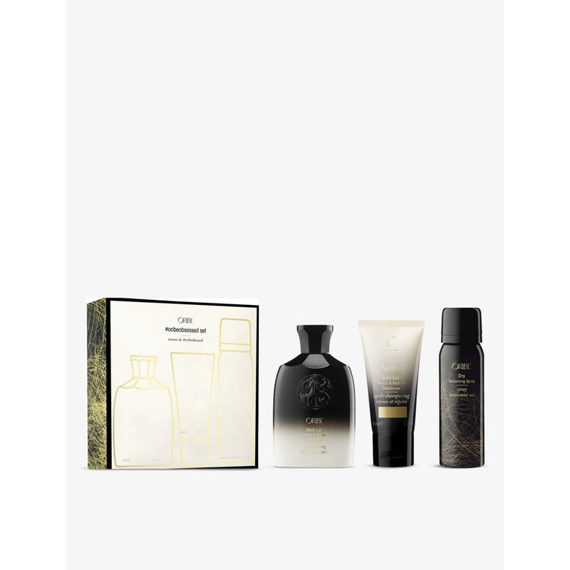 Oribe Obsessed haircare set travel sizes, (British brand)