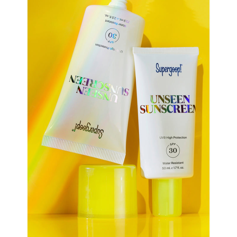 Supergoop! Unseen Sunscreen SPF 30 suncream 50ml, UK version