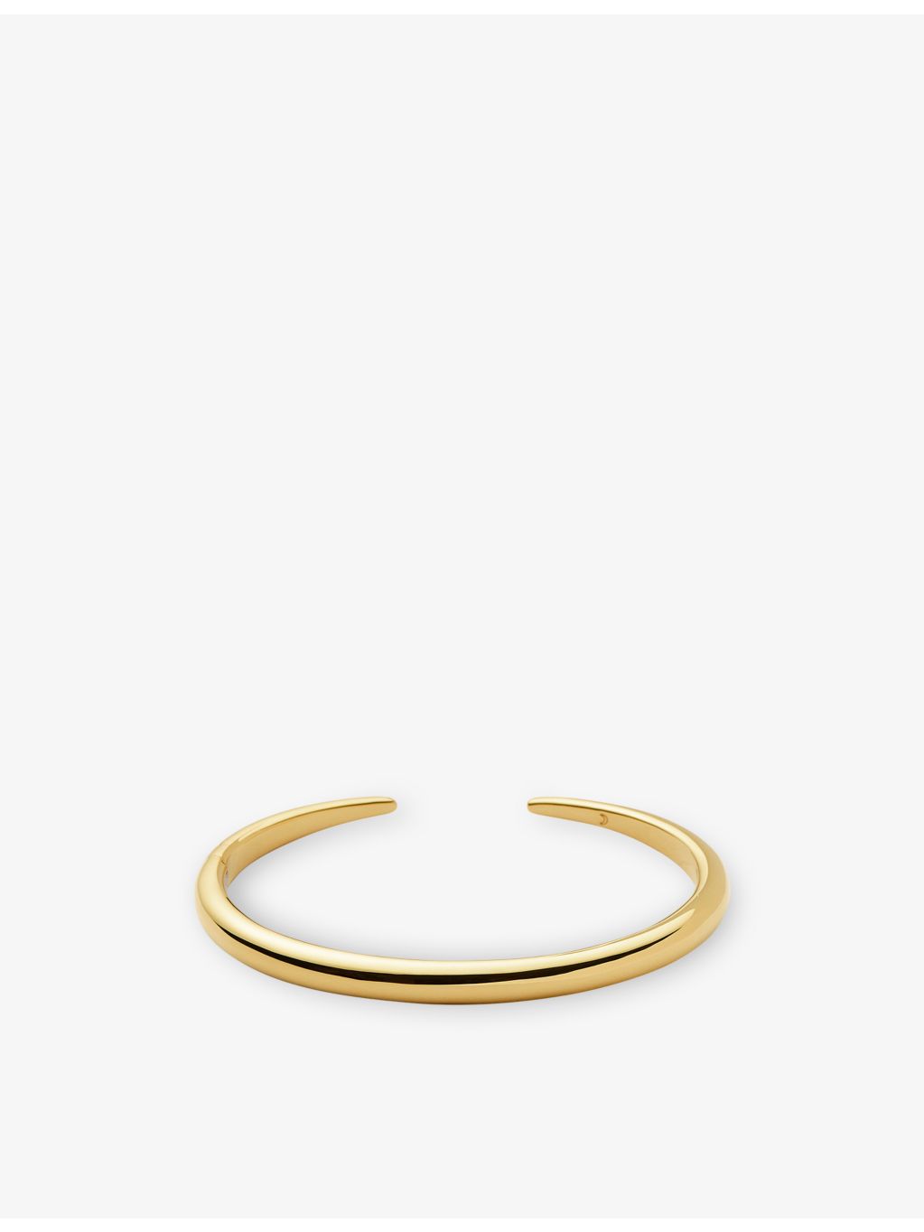 Missoma 18ct gold-plated brass cuff bracelet with claw design, UK version