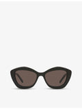 Saint Laurent cat-eye acetate sunglasses 54mm - British product
