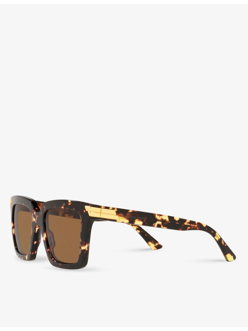 Bottega Veneta BV1005S square-frame acetate sunglasses, imported from the UK