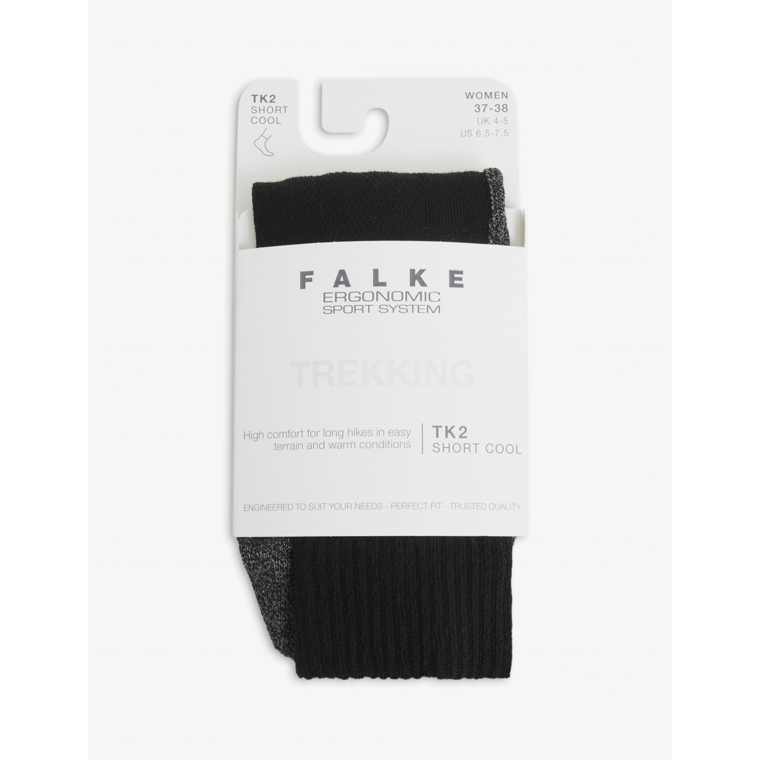 Falke TK2 Trek Short Cool woven socks, imported from the UK