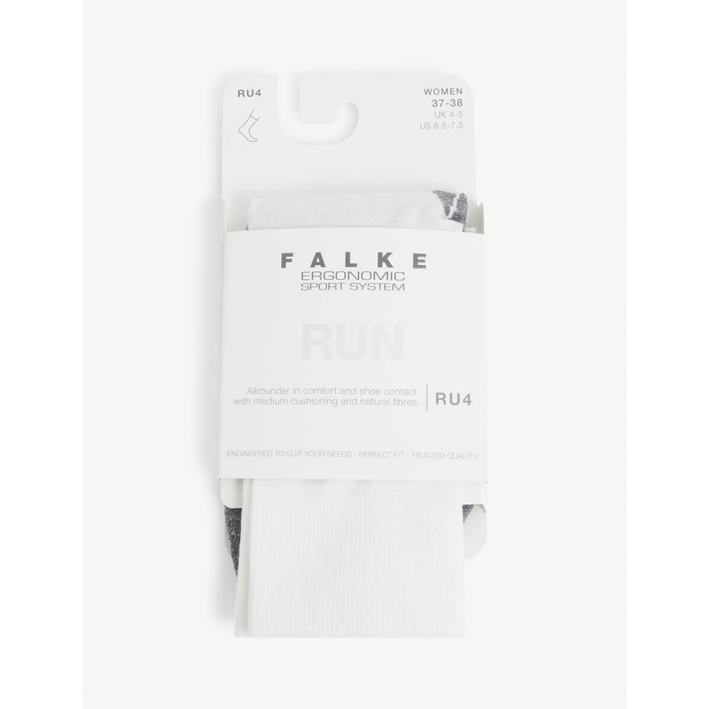 RU4 Run cotton-blend socks - BLACK MIX - EUR 35-36/2-3 UK WOMEN