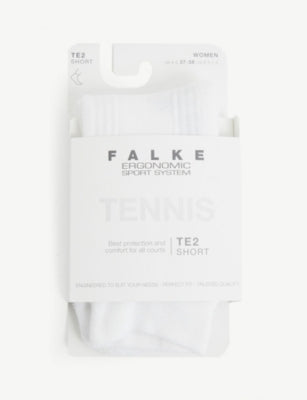 Falke TE4 tennis socks nylon and cotton blend - British product