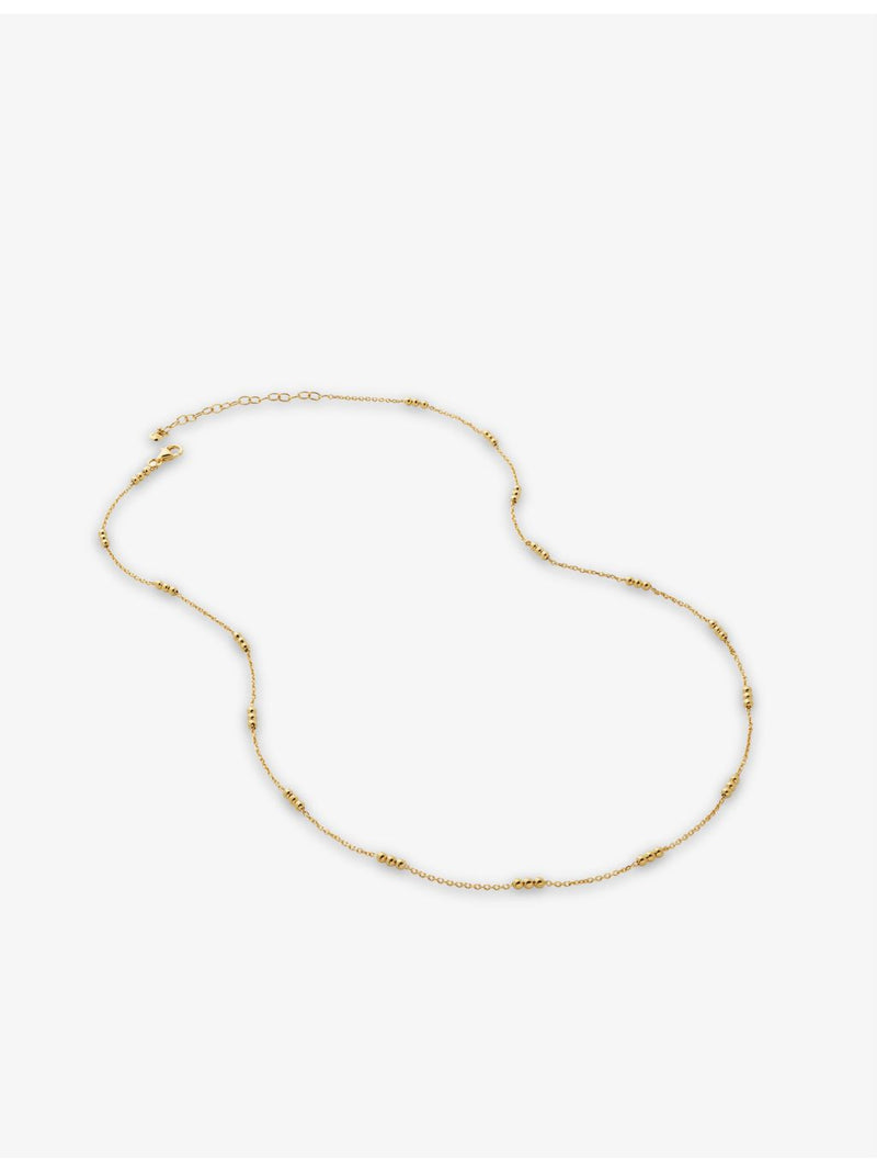 Monica Vinader 18ct gold-plated vermeil choker necklace 35-40cm - British product