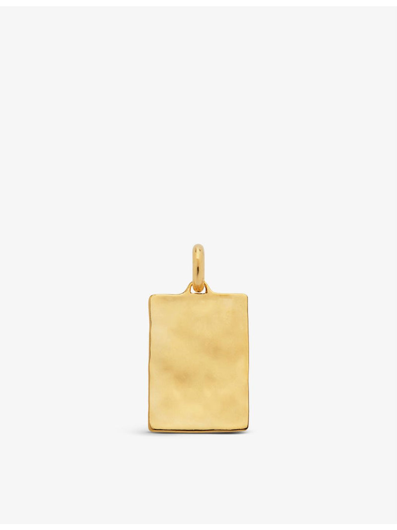 Monica Vinader Talisman Heart pendant 18ct gold-plated vermeil 2cm - British product