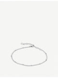 Monica Vinader fine beaded sterling silver bracelet, imported from the UK